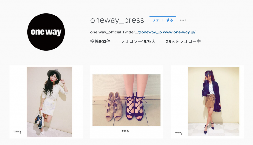 one_way_officialさん__oneway_press__•_Instagram写真と動画